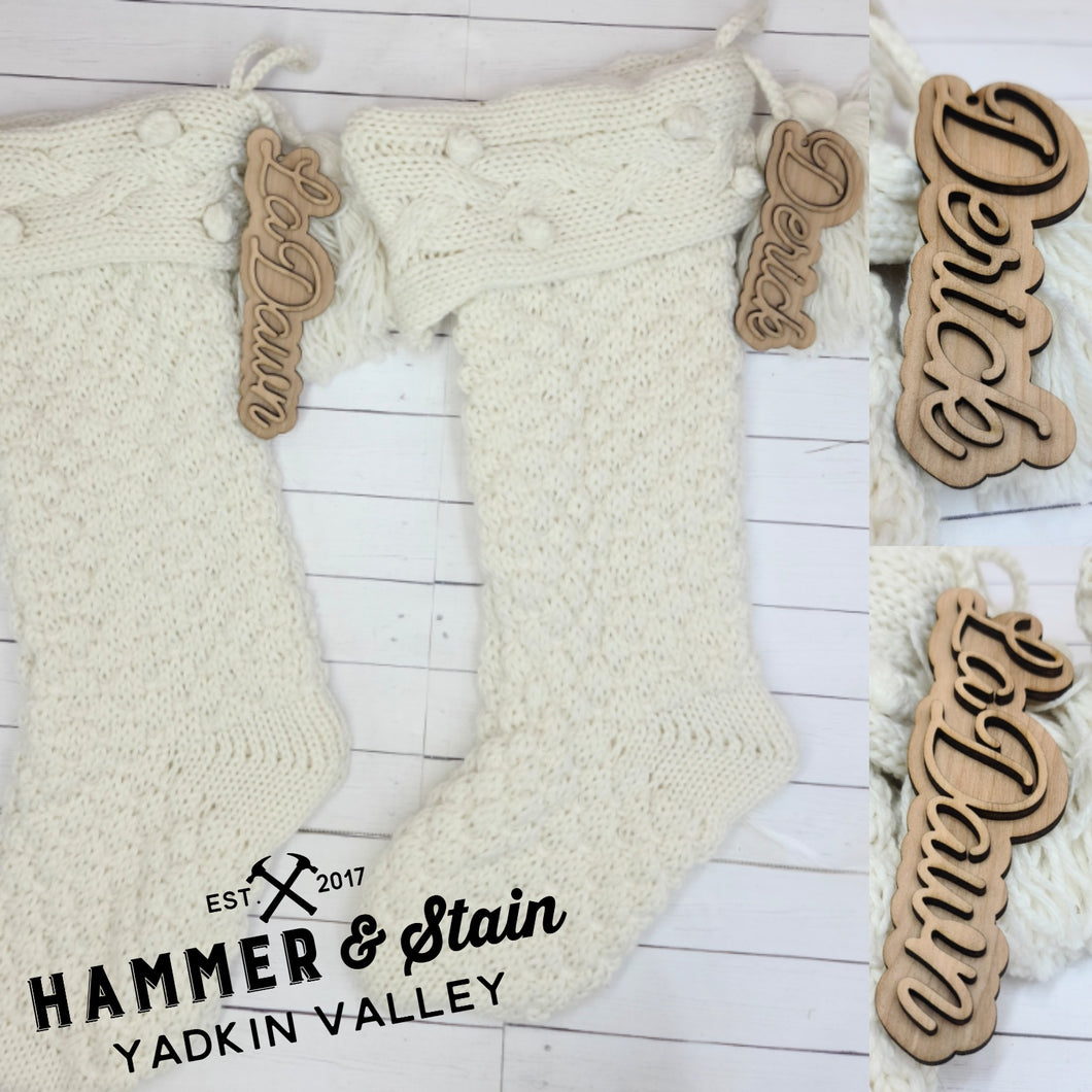 Made to Order' Stocking Tags – Hammer & Stain -YVNC